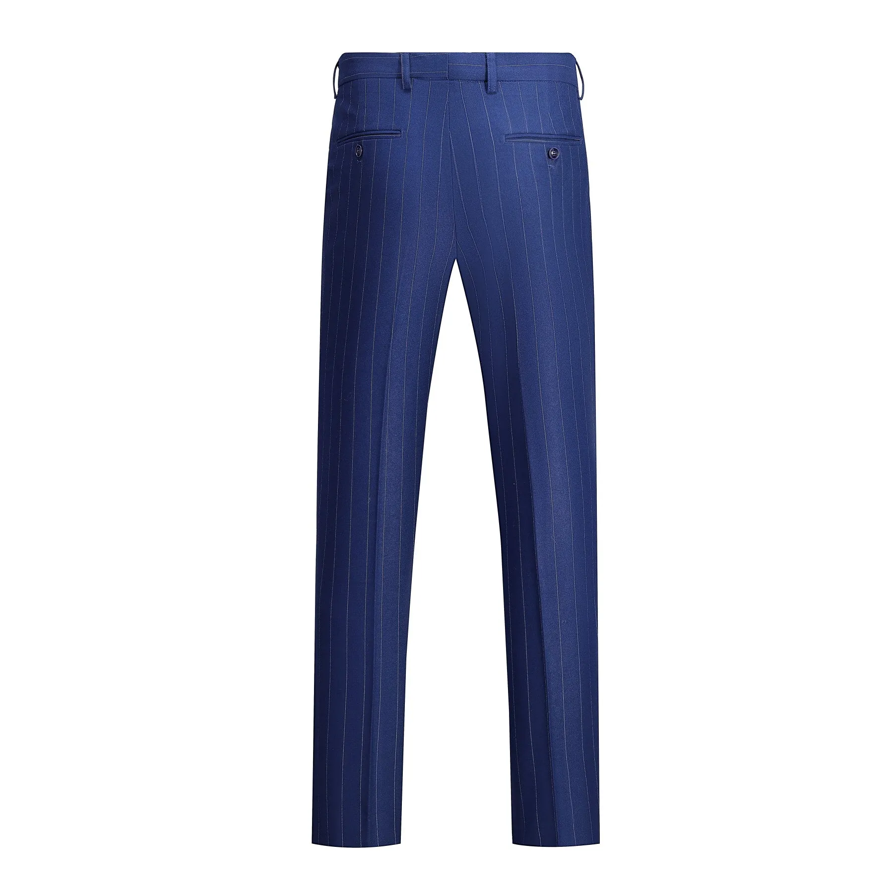 3-Piece Blue Suit Stripe Design Suit