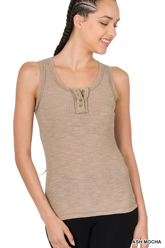 3159   Tish Ribbed Tank Top - Reg Only!