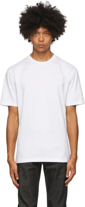 Acne Studios White Slim Fit T-Shirt