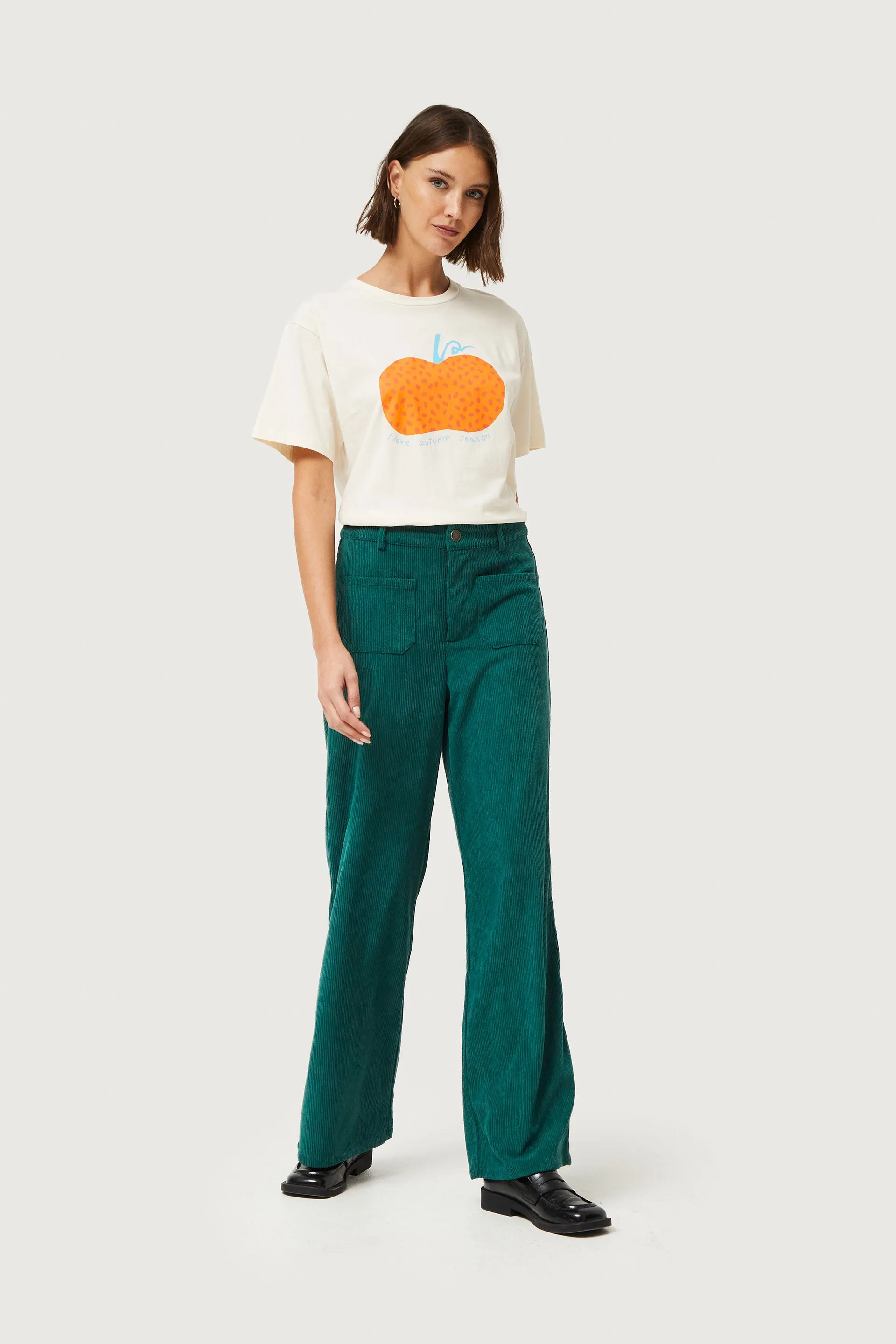 Autumn Season T-Shirt Ecru