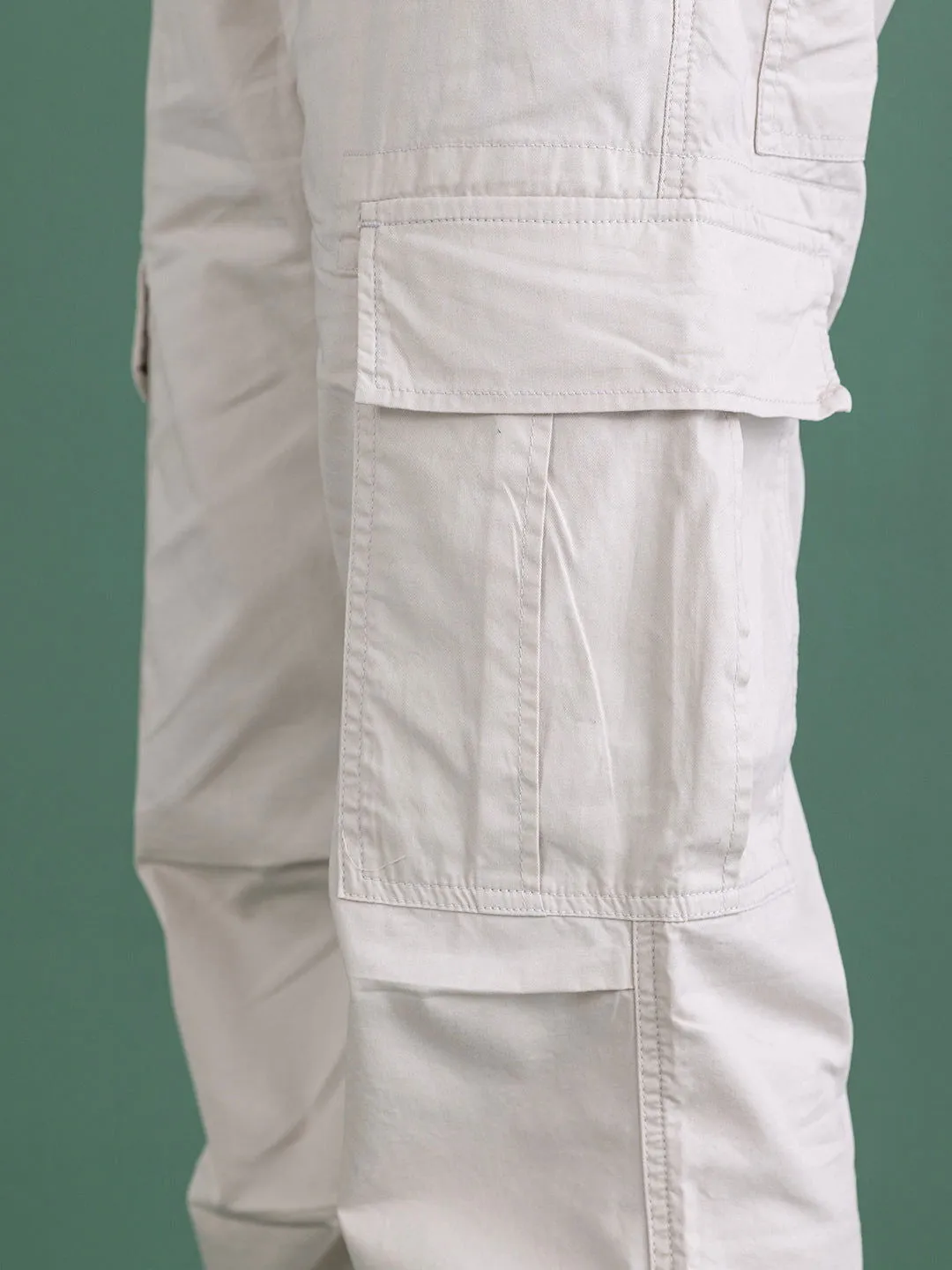 BAGGY CREAM CARGO
