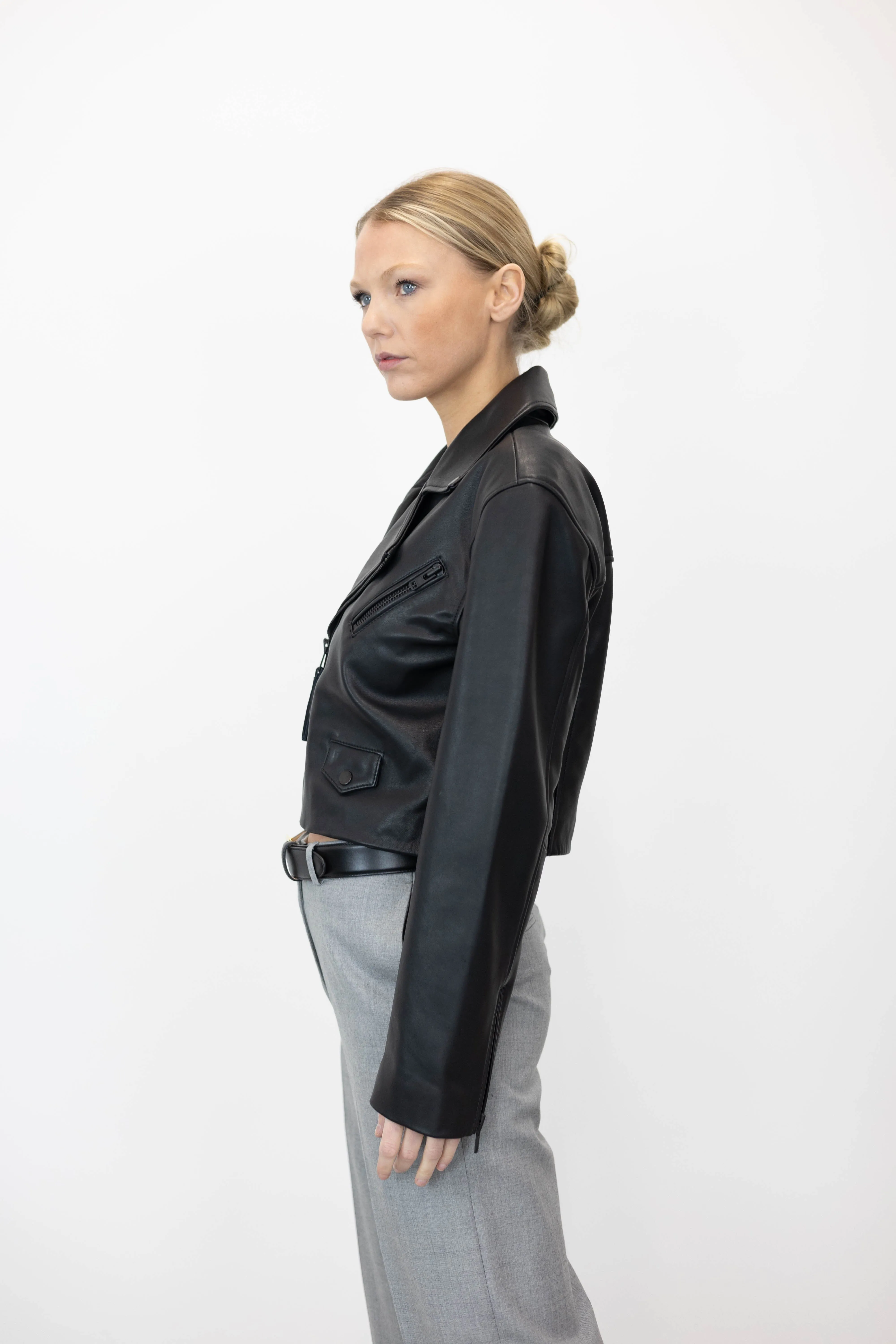 BIKER LEATHER JACKET