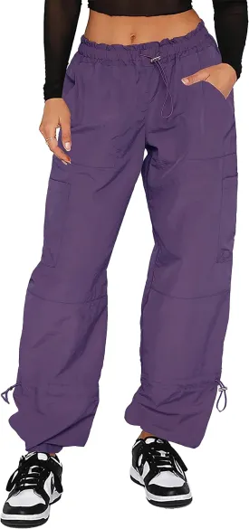 Cargo Pants Women Baggy - Parachute Pants for Women, Rave Pants Y2K Pants, Festival Outfits for Women