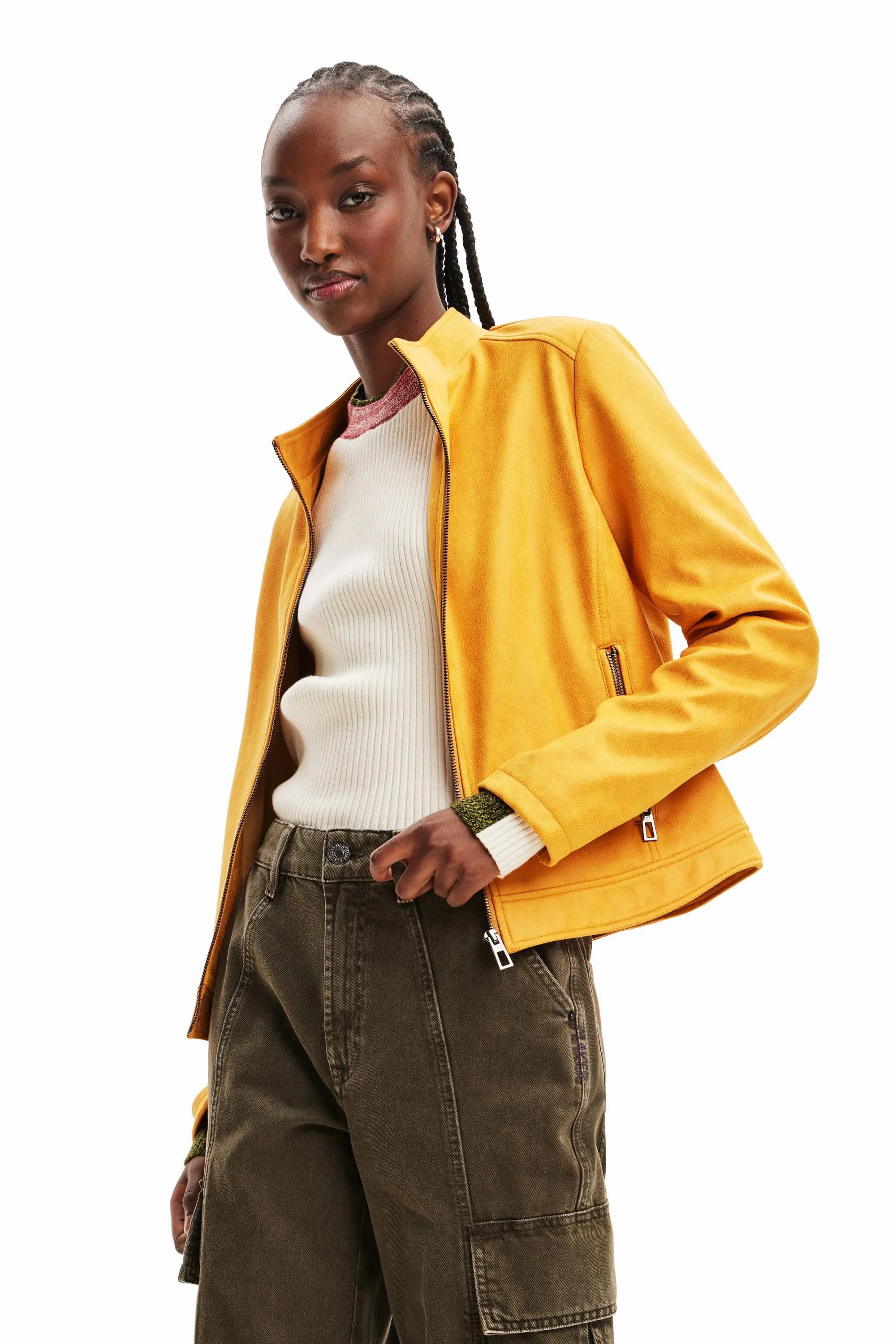 Desigual Toronto Very Soft Slim Biker Jacket 23WWED02