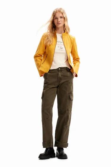 Desigual Toronto Very Soft Slim Biker Jacket 23WWED02