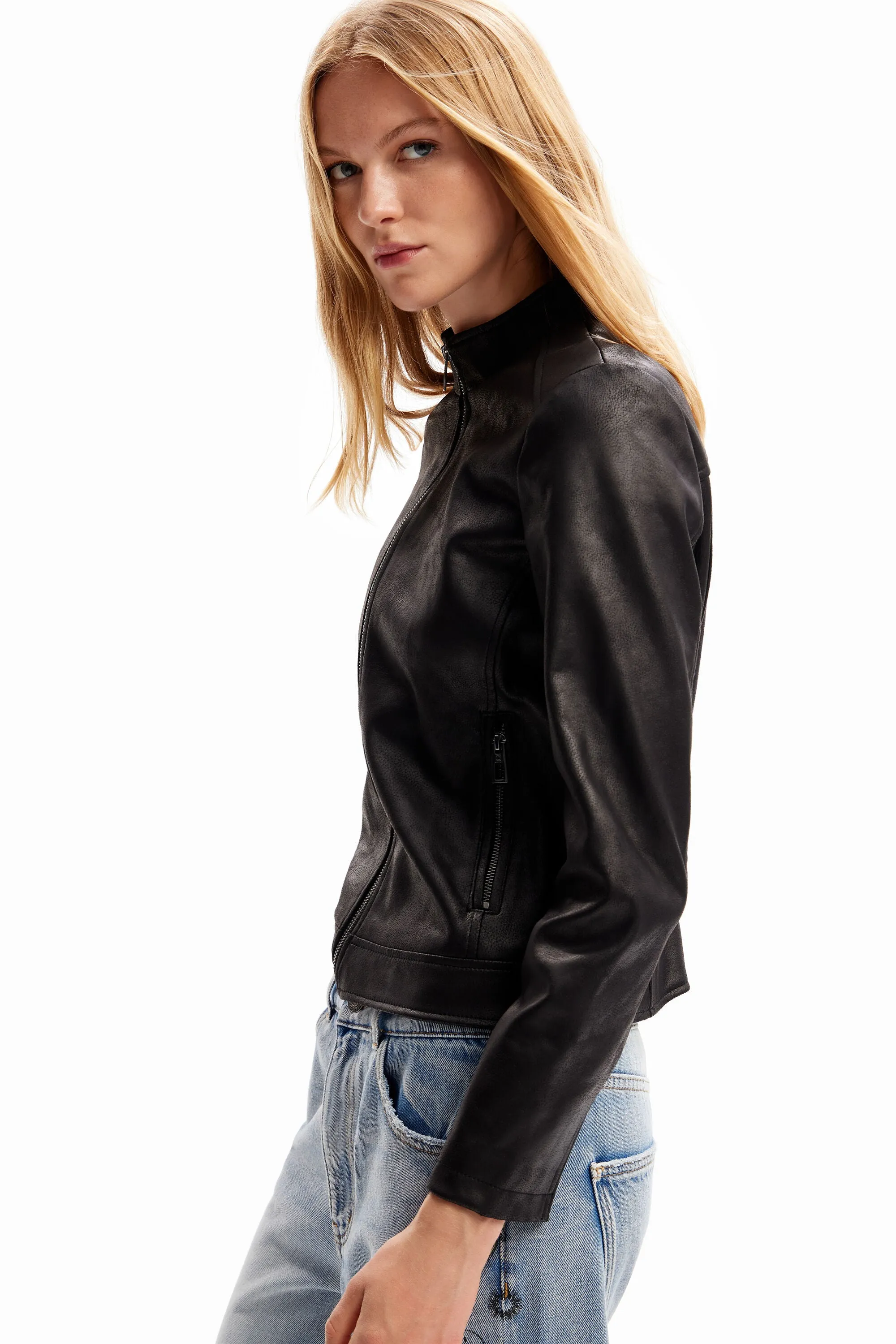 Desigual Toronto Very Soft Slim Biker Jacket 23WWED02