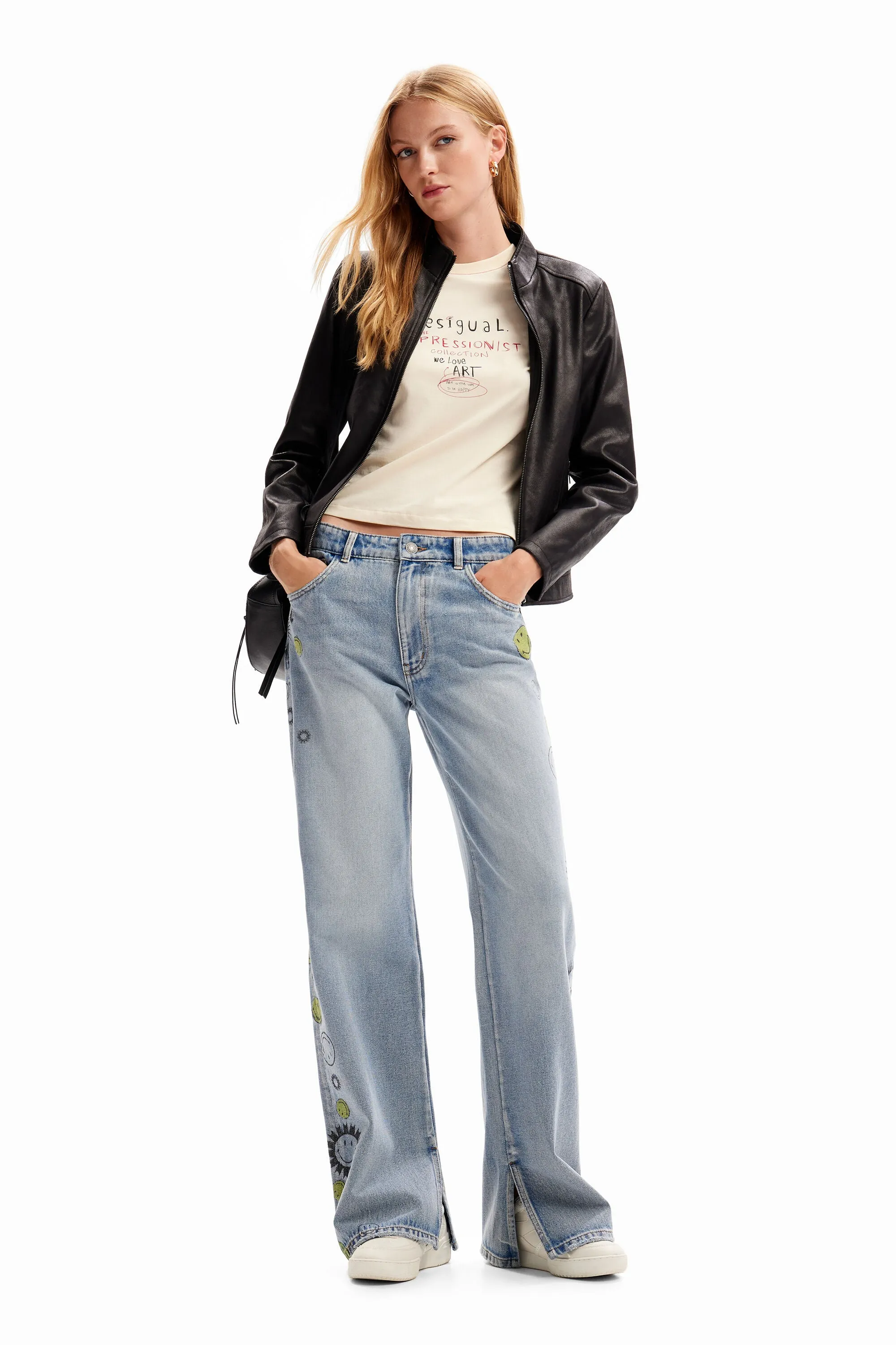 Desigual Toronto Very Soft Slim Biker Jacket 23WWED02