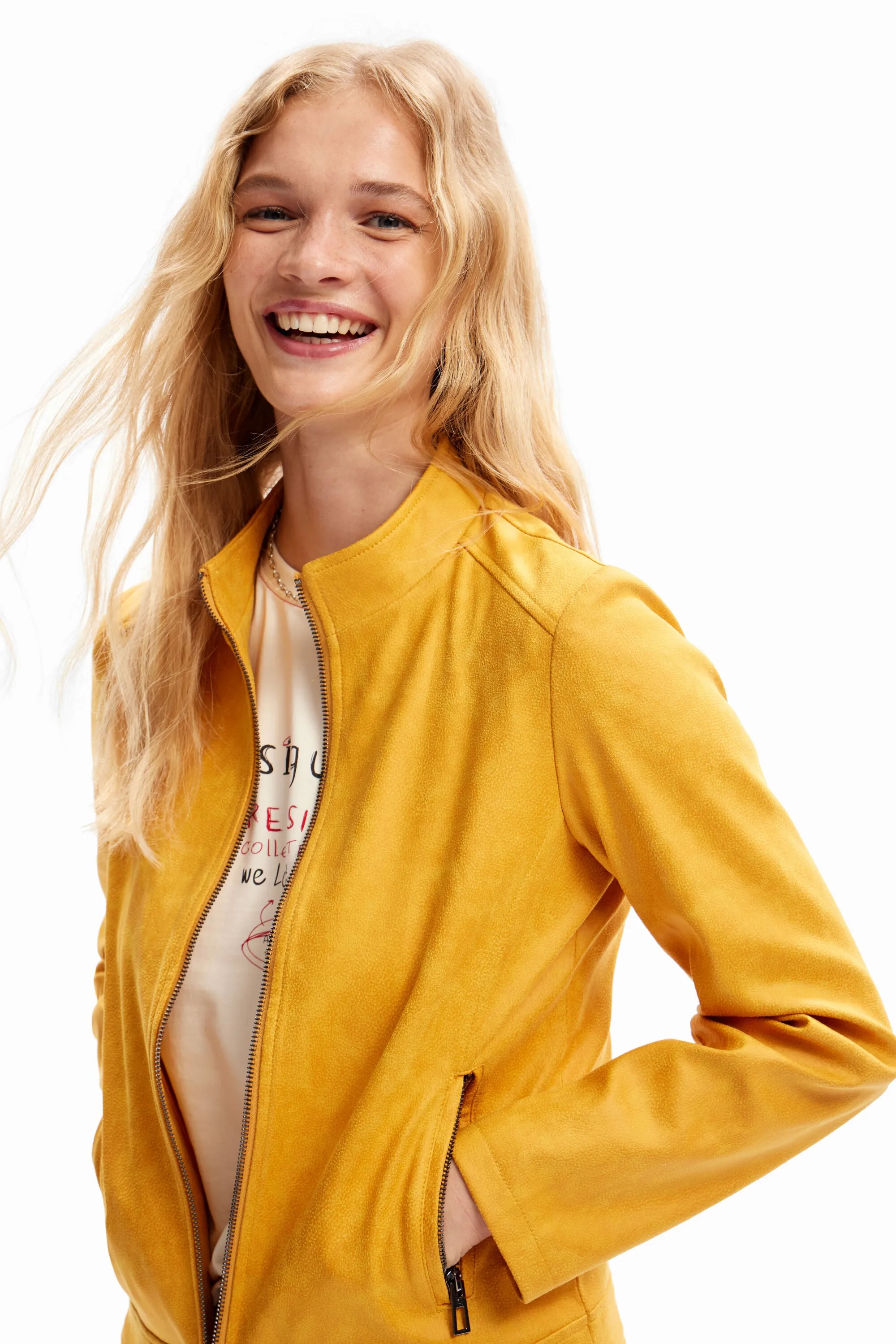 Desigual Toronto Very Soft Slim Biker Jacket 23WWED02