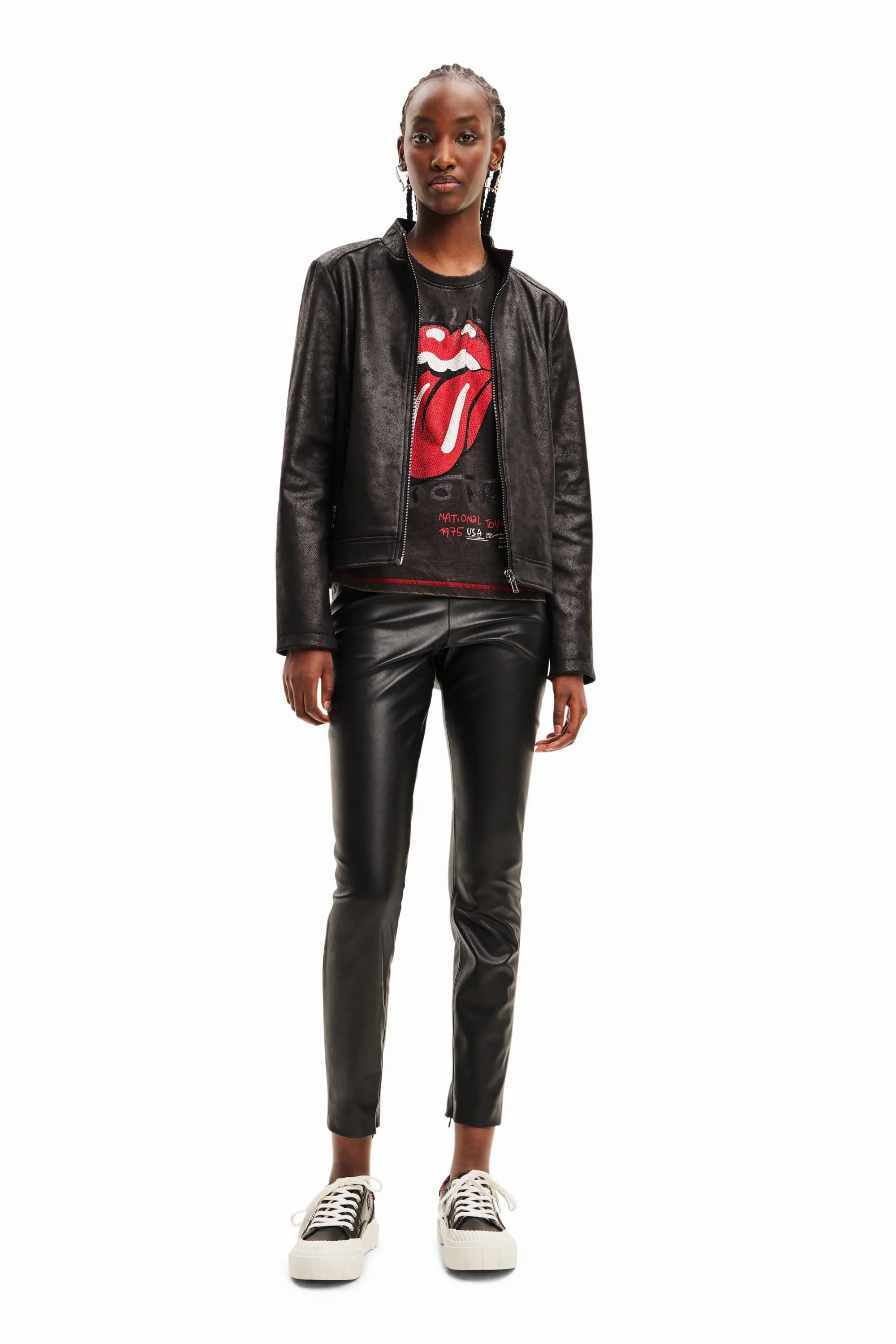 Desigual Toronto Very Soft Slim Biker Jacket 23WWED02