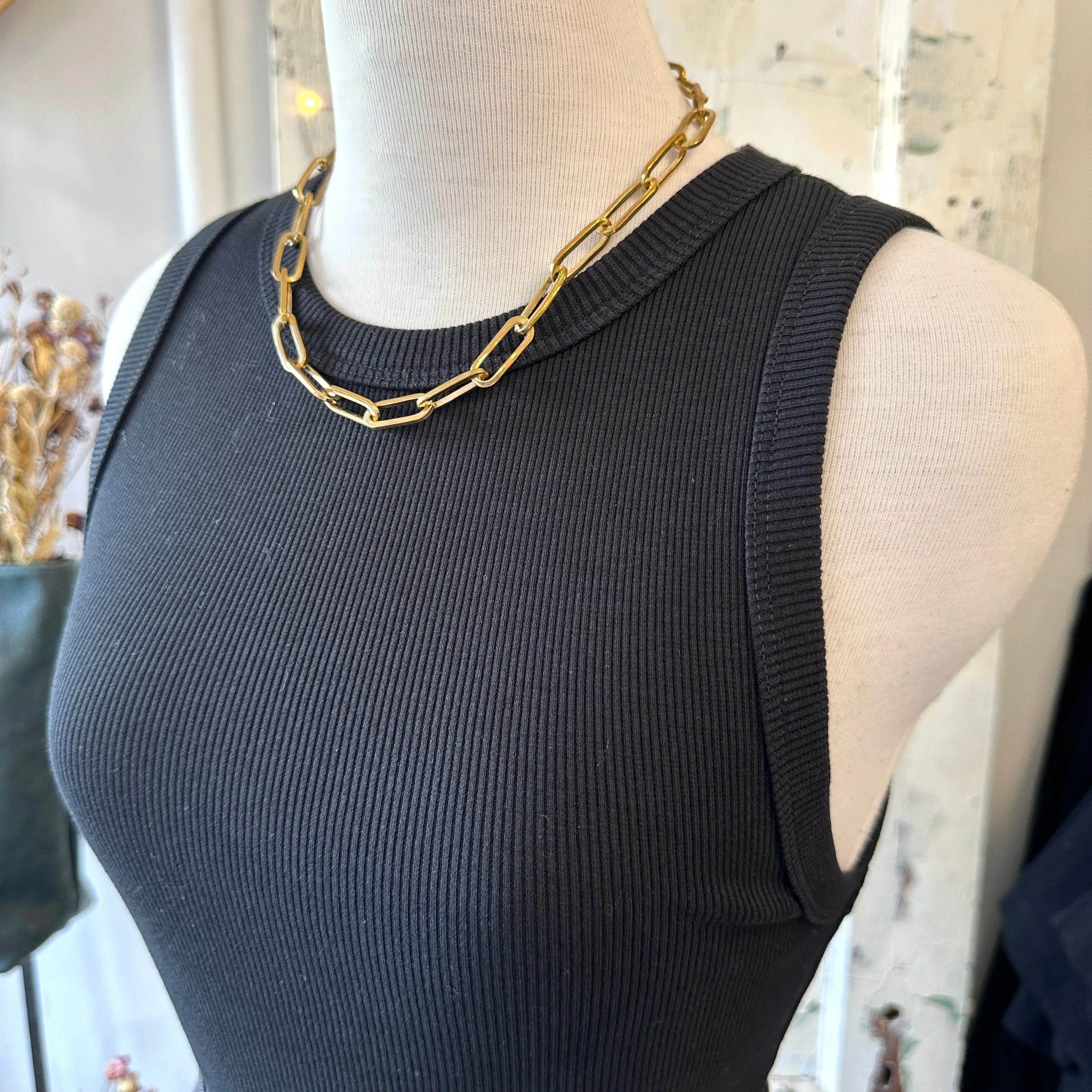 Dr. Denim // Etta Top Black