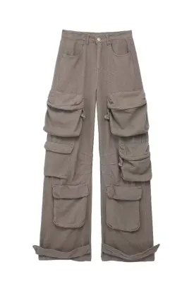 'Fiona' Multi-Pocket Cargo Pants