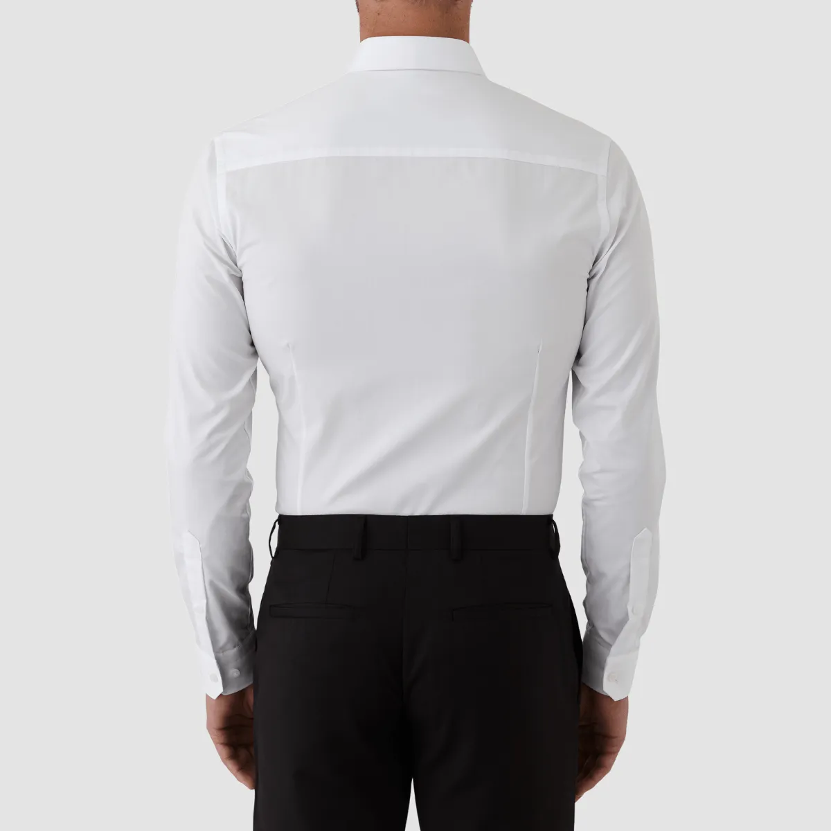 Gibson Slim Fit Fierce Shirt in White Cotton Blend