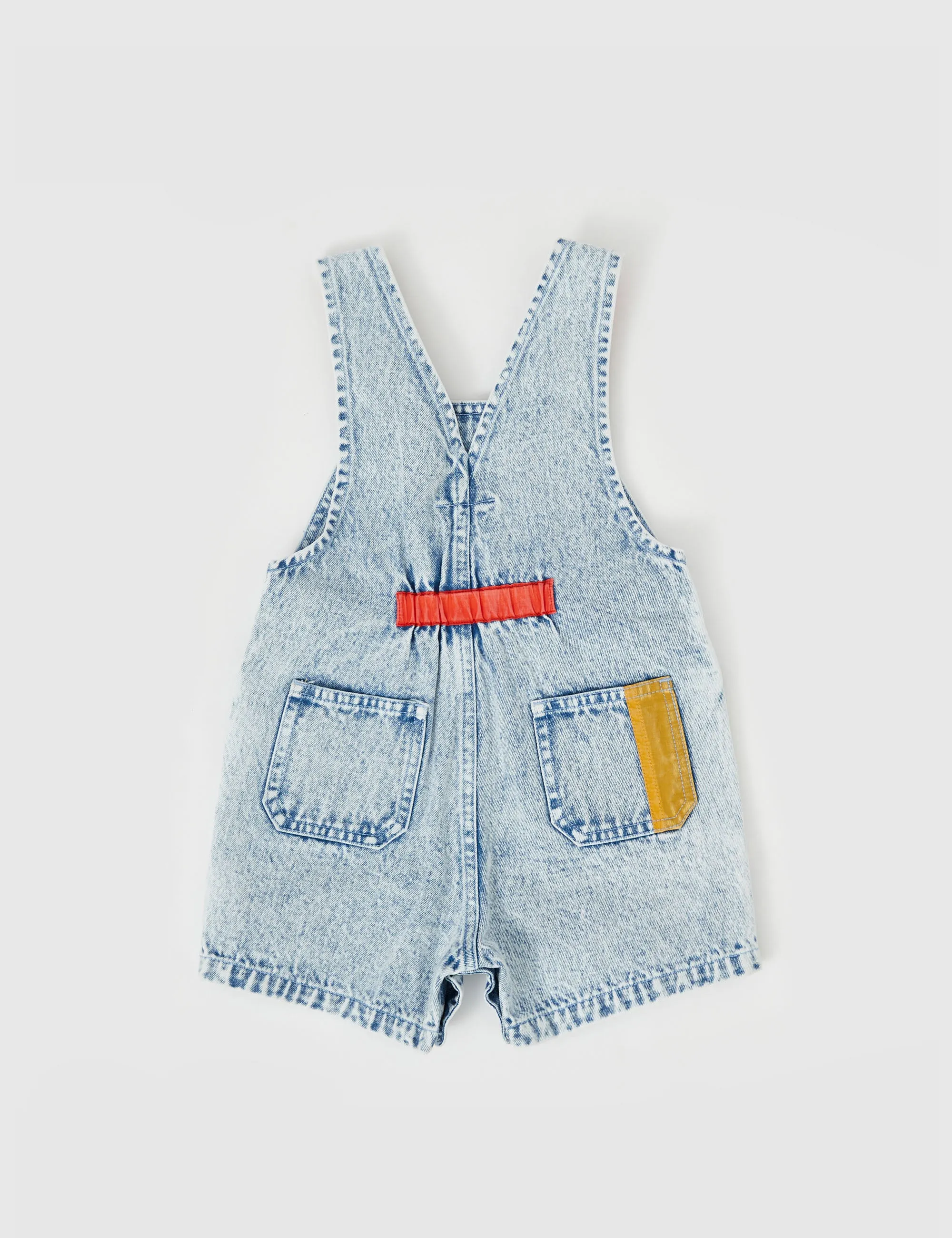 Goldie   Ace Burton Colour Pop Cargo Denim Overall Light Denim