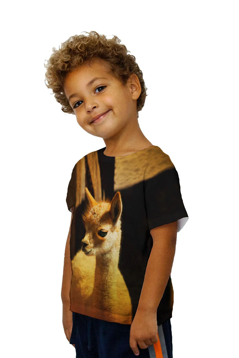 Kids Cute Baby Llama