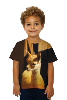 Kids Cute Baby Llama