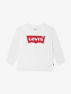 Levi's Wear Baby Boys Batwing Logo T-Shirt in White