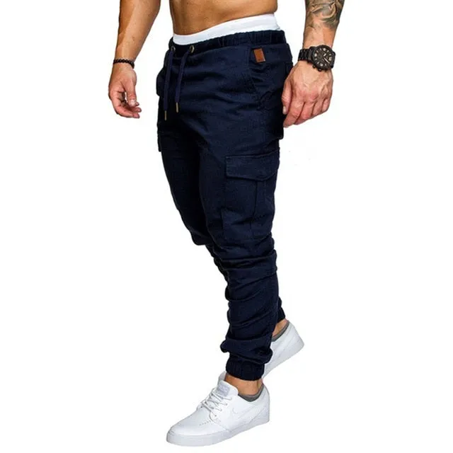 Mens Multi-pocket Cargo Pants