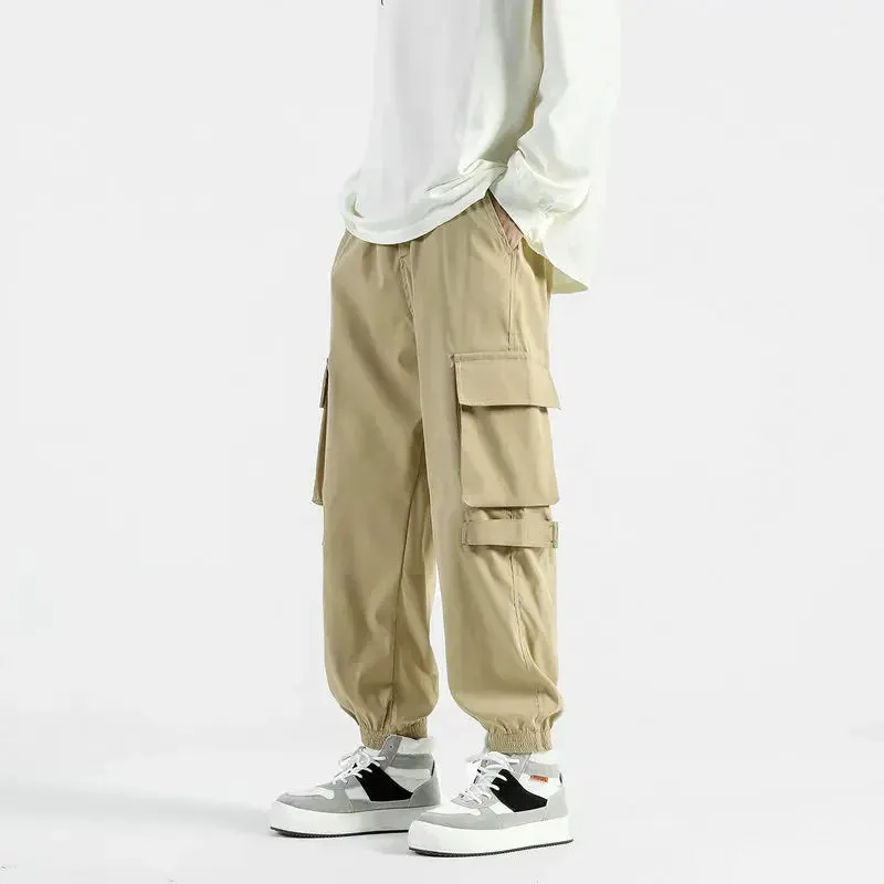 Multi-Pocket Cargo Jogger Pants
