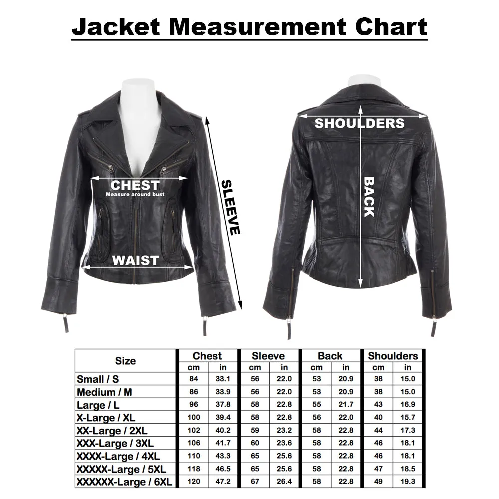 N8UL Women's Biker Jacket - Navy Blue