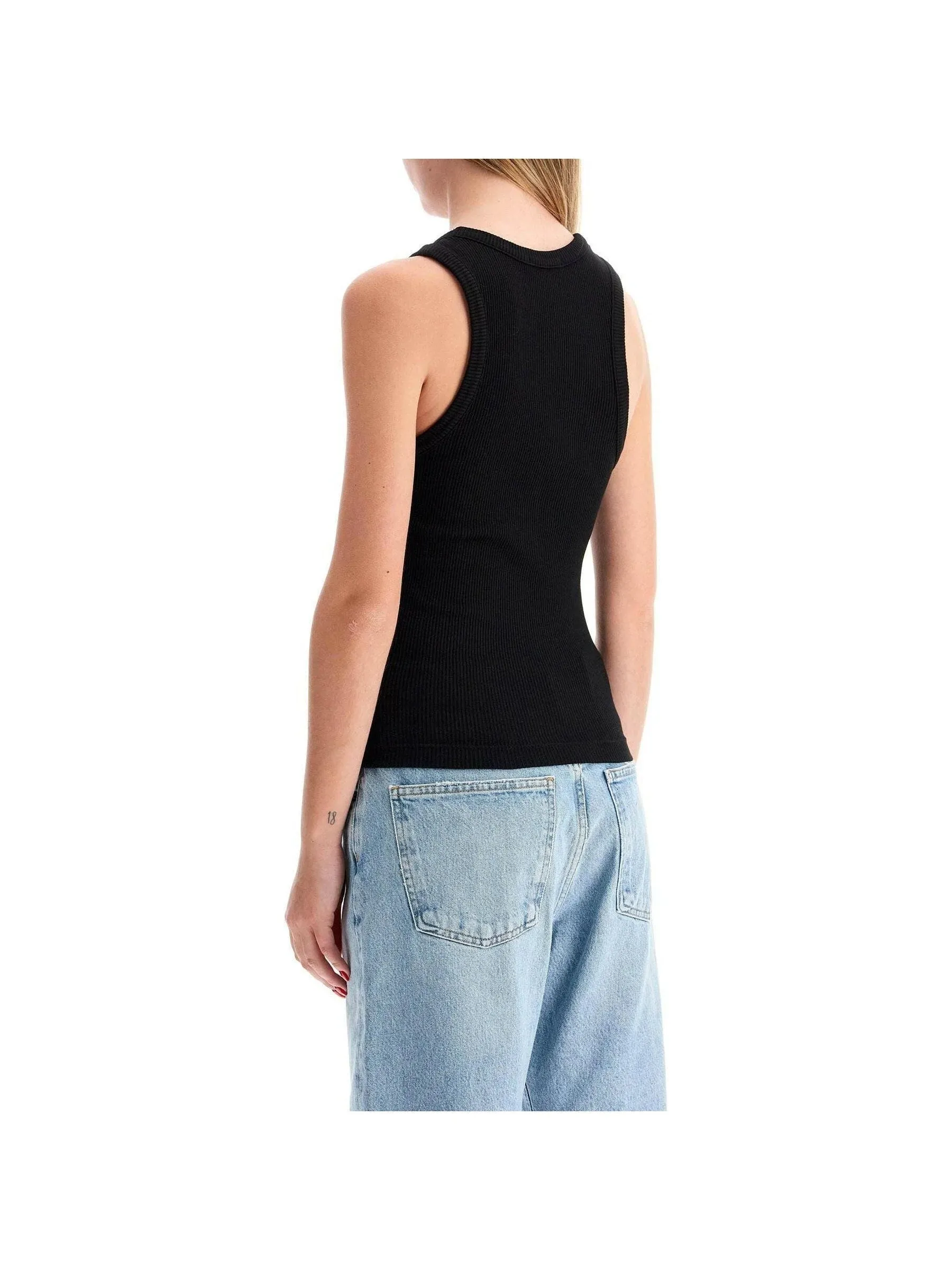 Poppy Ribbed Top