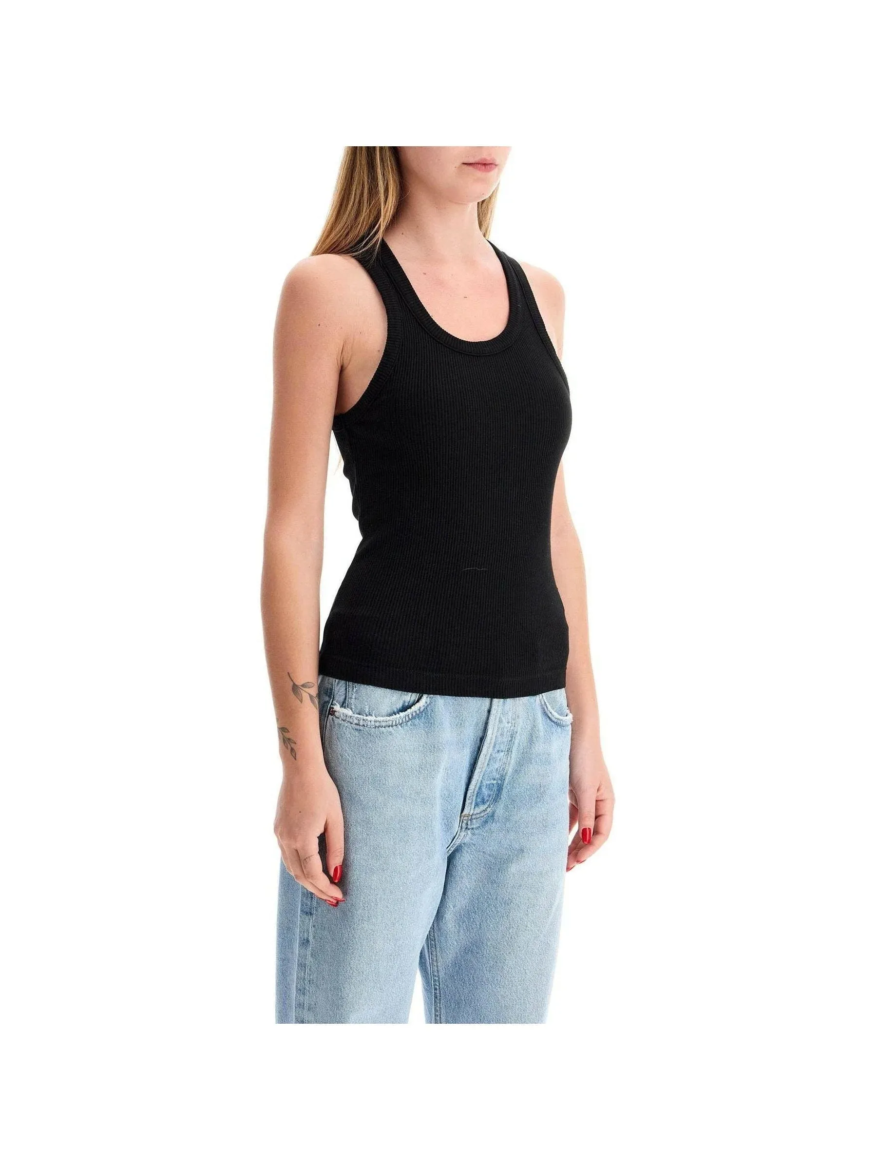 Poppy Ribbed Top