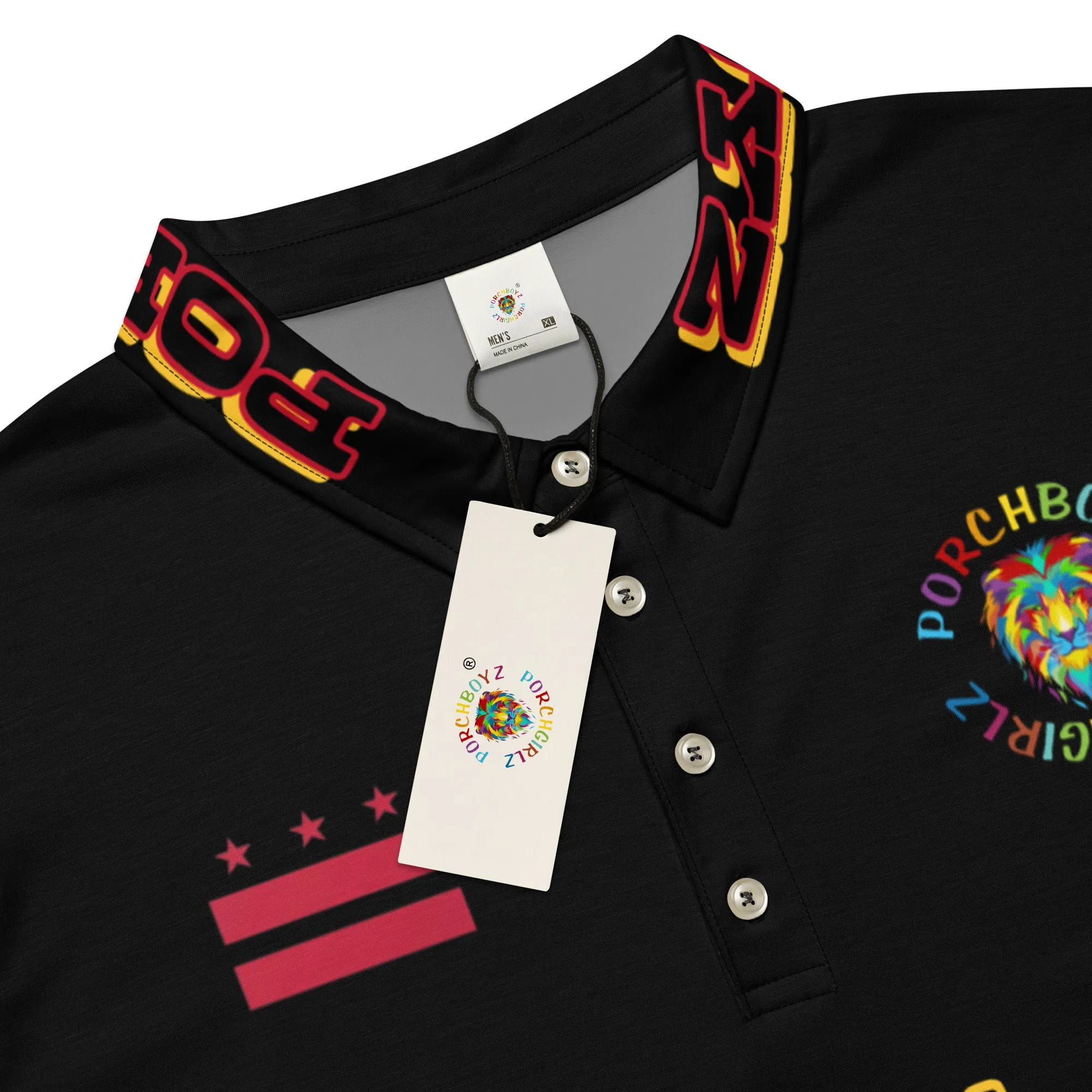 PorchBoyz Men’s slim fit polo