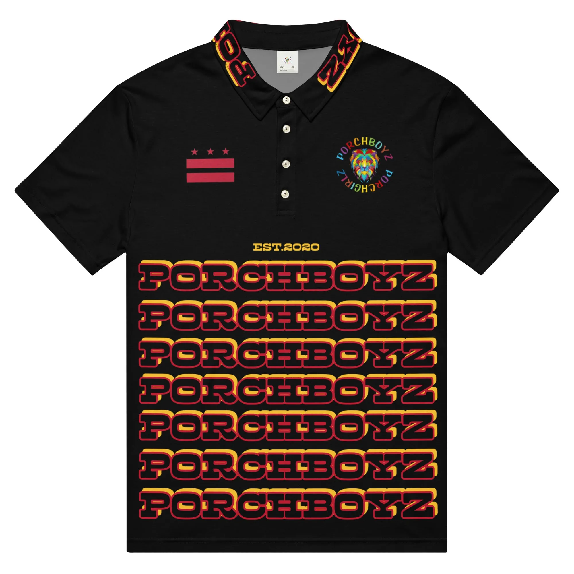PorchBoyz Men’s slim fit polo