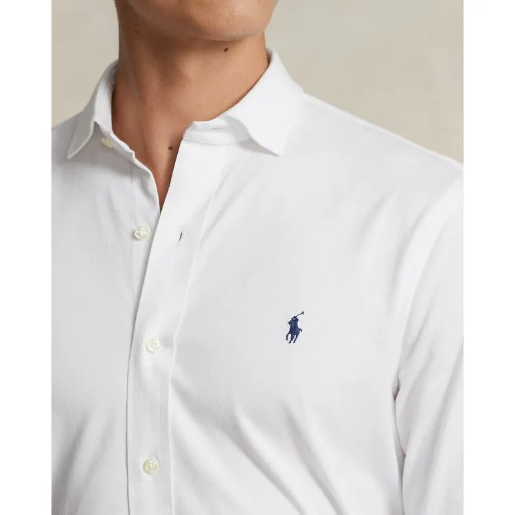 RL Slim Fit Casual Shirt White