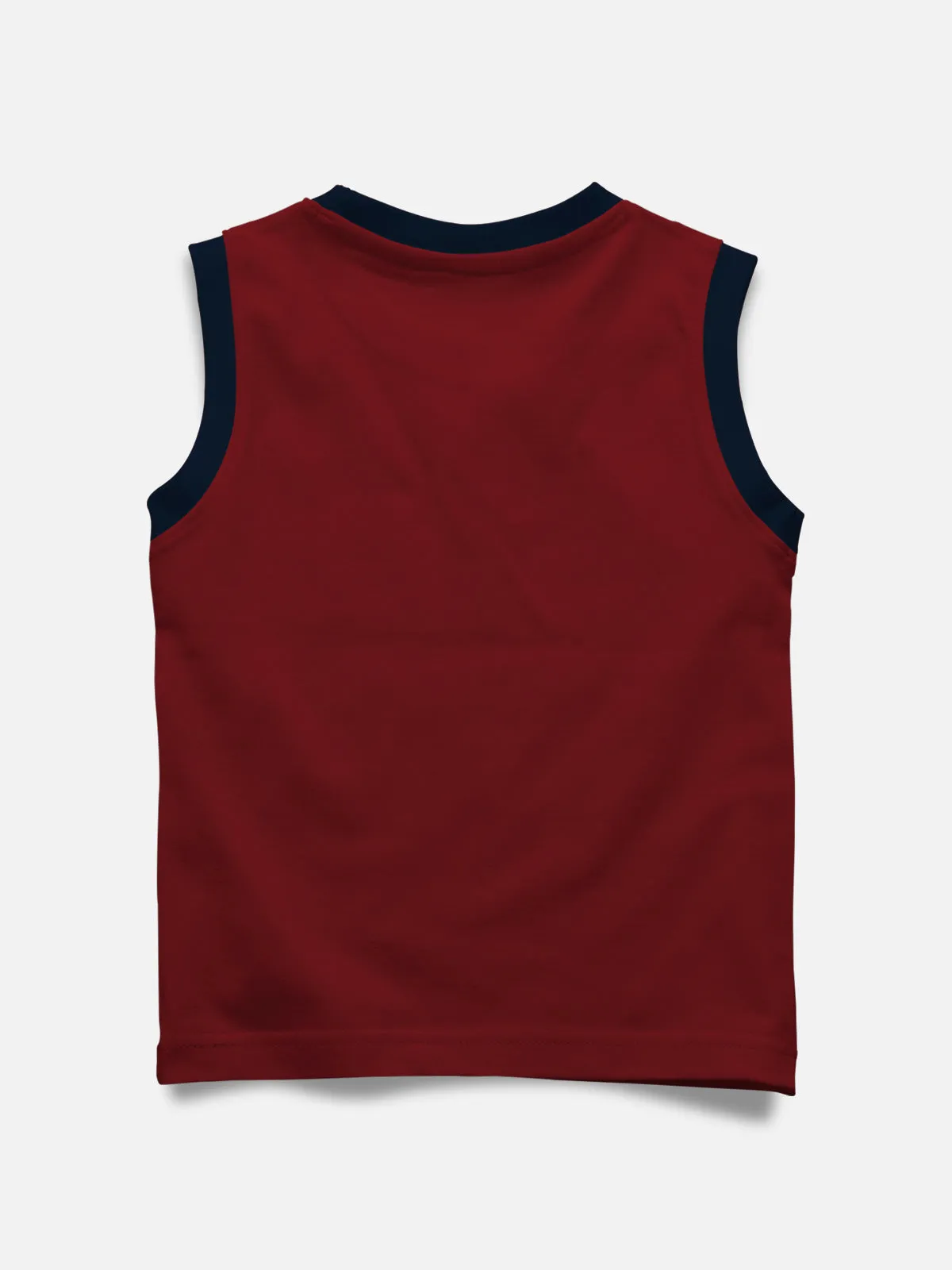 Sleeveless Printed T-shirt with Comfy Solid Shorts for Infants & Girls - Pack of 2 (1 T-shirt & 1 short)