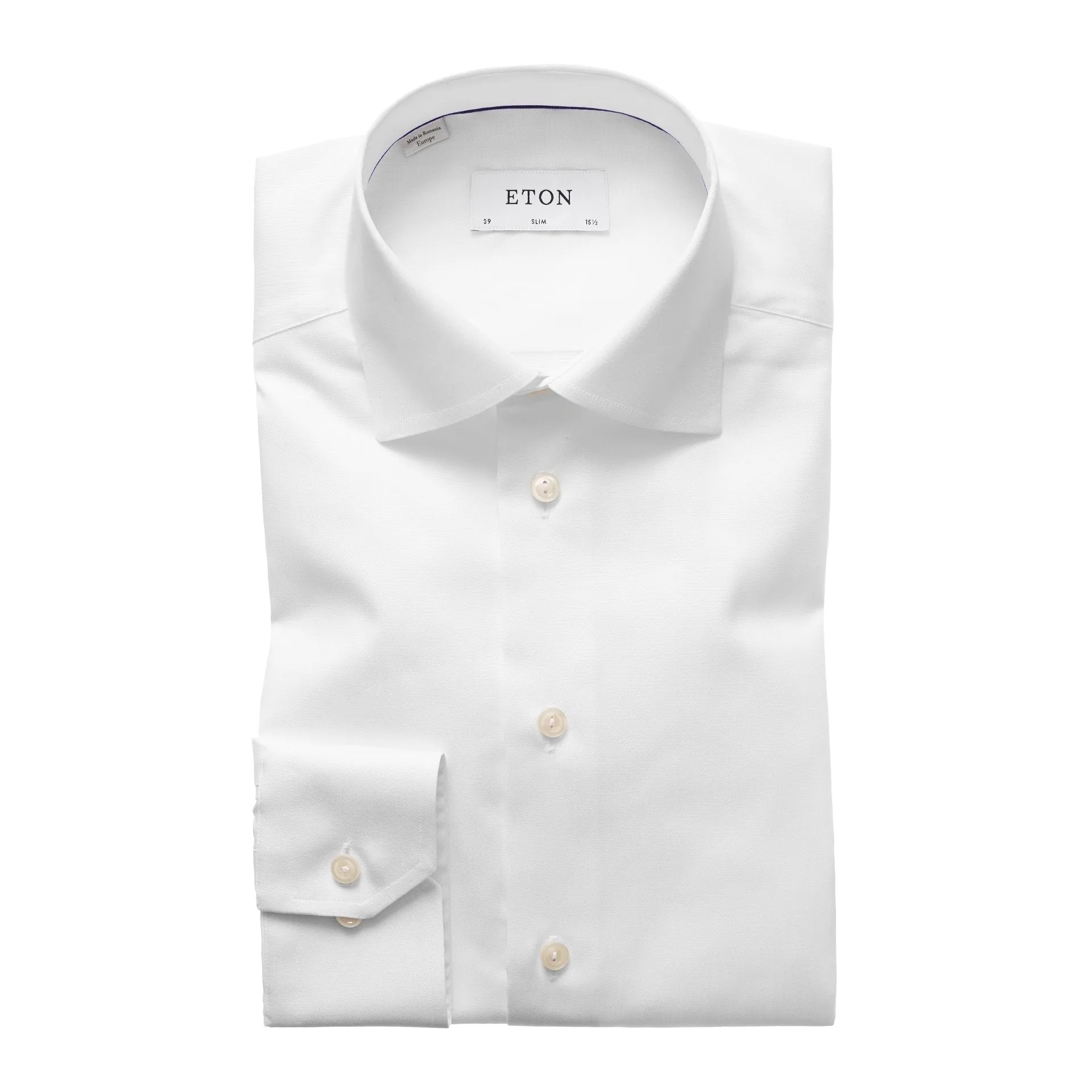 Slim Fit Signature Twill - White