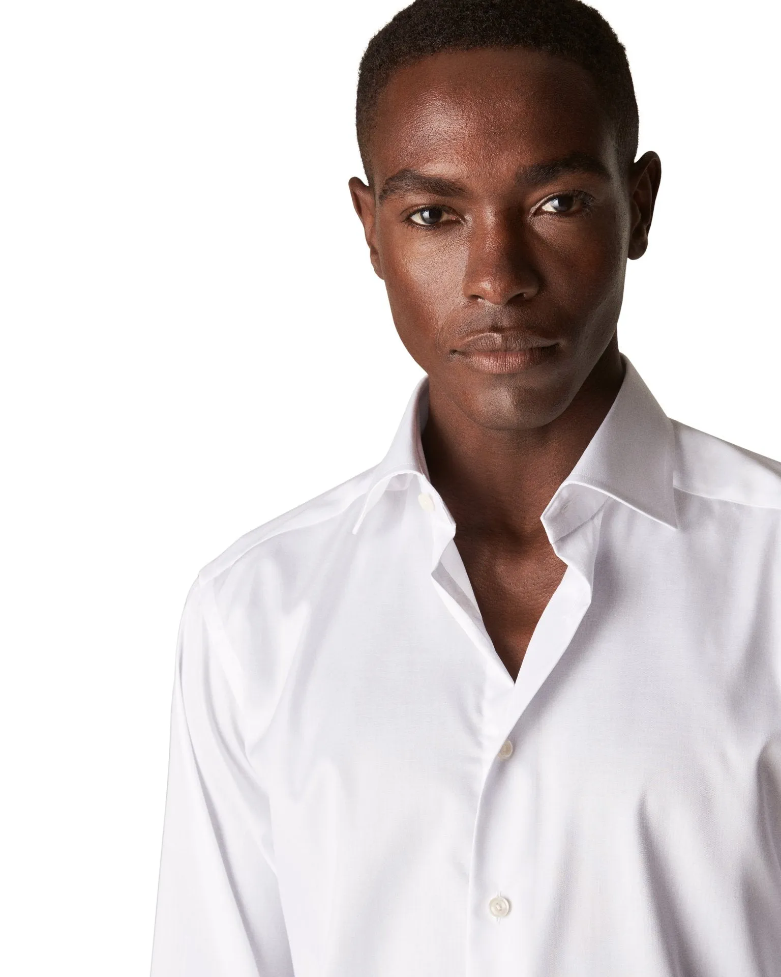 Slim Fit Signature Twill - White