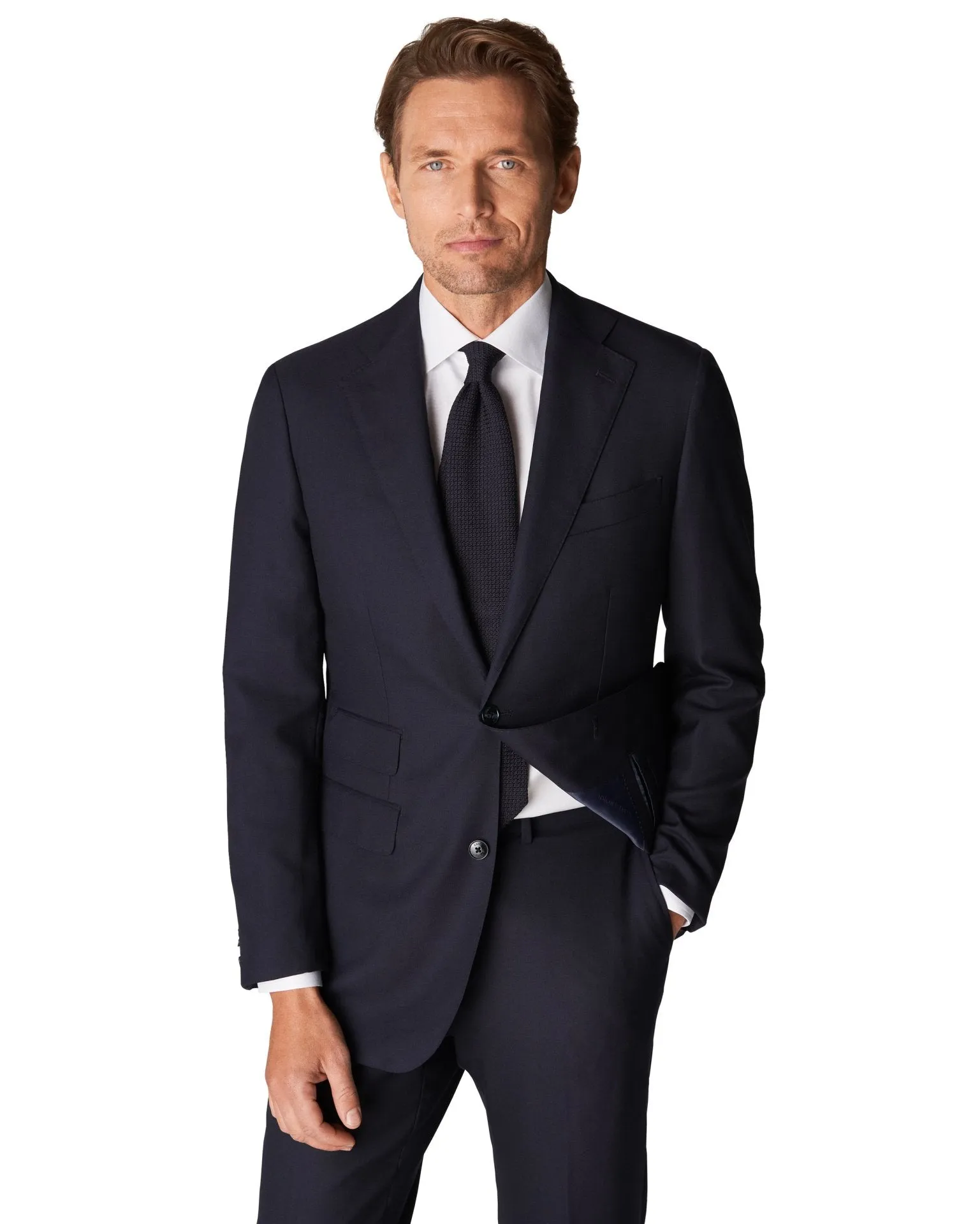 Slim Fit Signature Twill - White