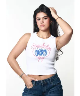 Strawbabes Graphic Tank