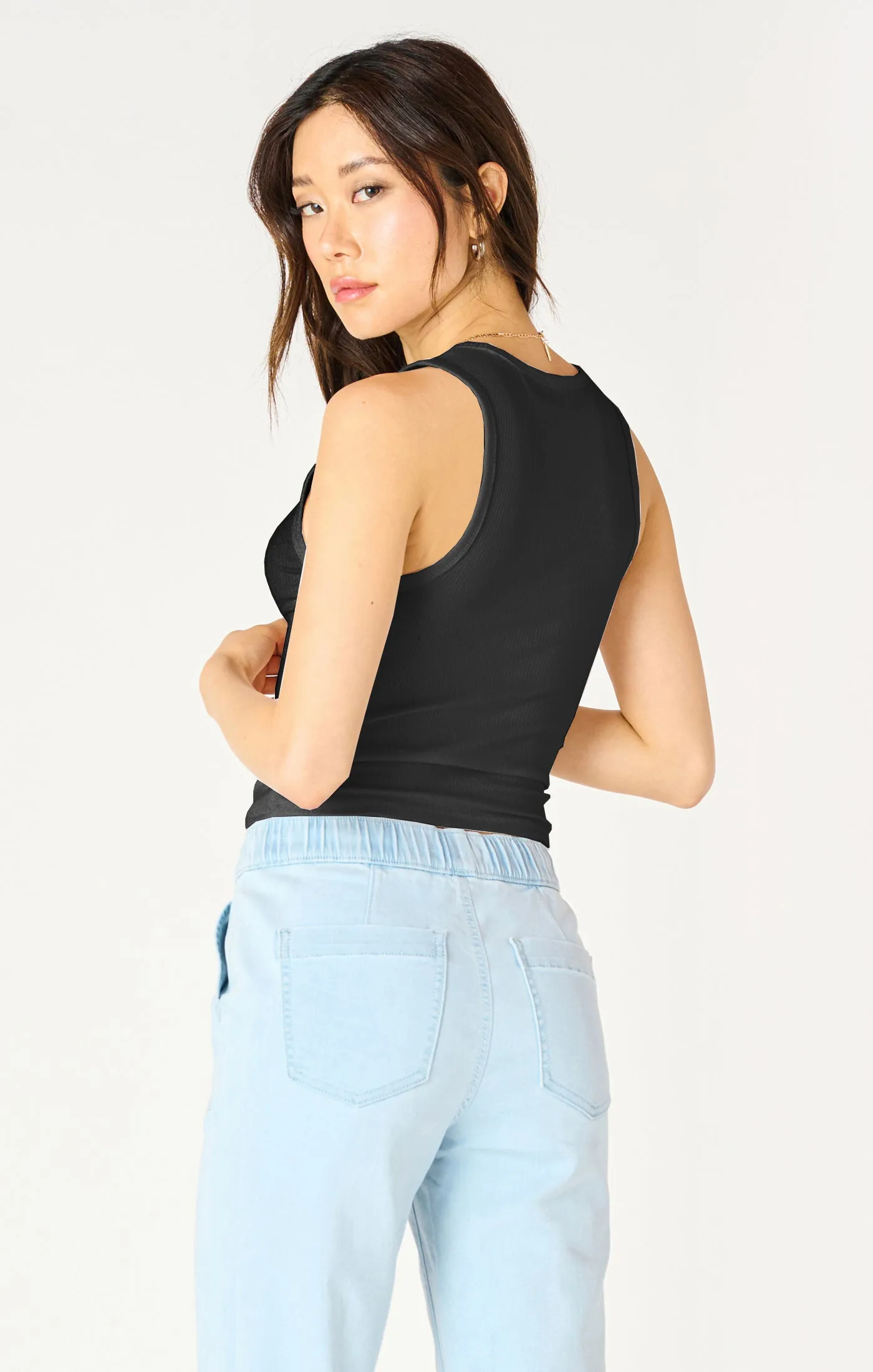 Top- Dex Ribbed Tank