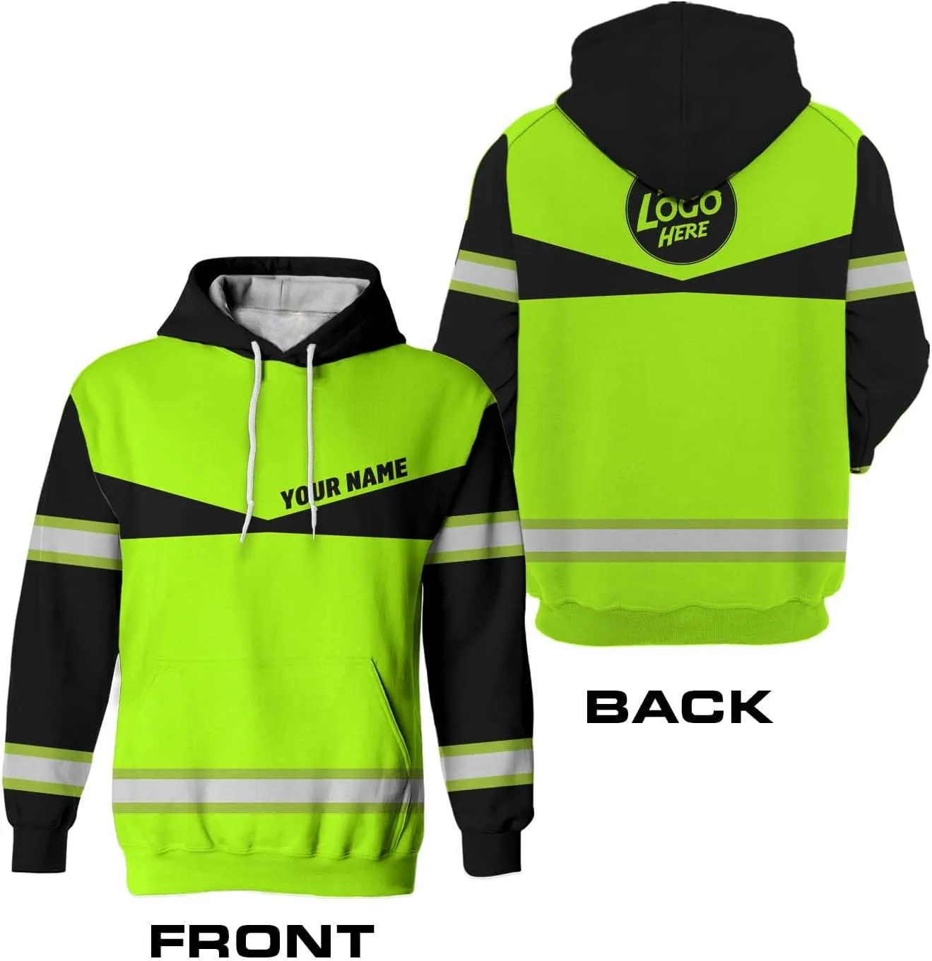 Uniform Company Reflective Polo Shirt High Visibility Shirt for Men Women Safety Polo Shirts Workwear for Worker