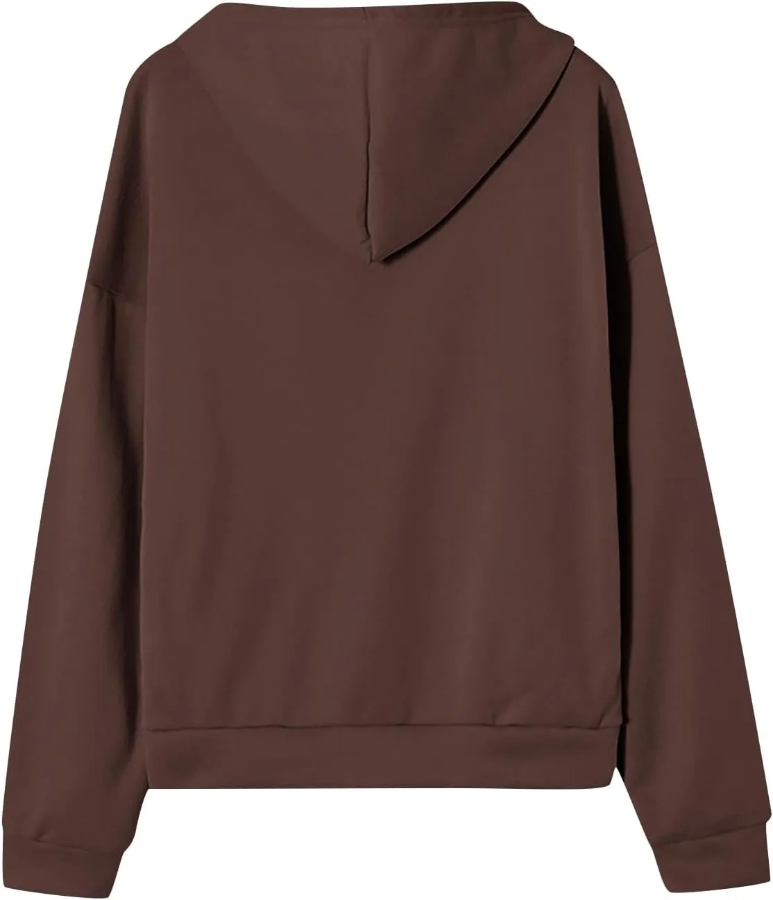 Zip Up Hoodies for Women 2025 Drawstring Soft Jackets Casual Sweatshirts with Pocket